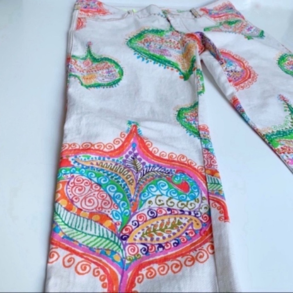 Desigual ‘Zelda’ Multicolor Patterned Women Jeans - Picture 6 of 10